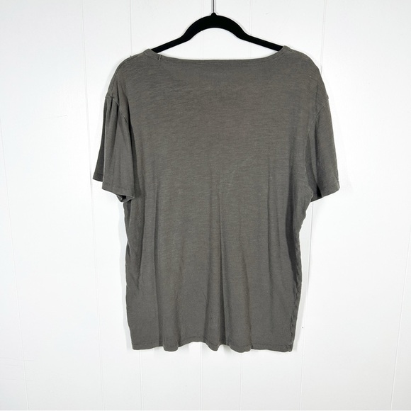 Lucky Brand I Want You USA Graphic Gray Short Sleeve Tee Medium - Picture 2 of 4